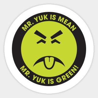 Mr. Yuk Sticker